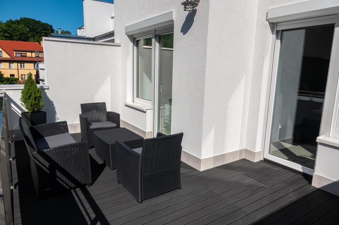 דירות Świnoujście Apartament Przy Parku Z Duzym Tarasem ,Prywatny Parking מראה חיצוני תמונה